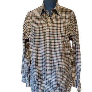 Orvis plaid long sleeve button-down shirt. M. Like new.